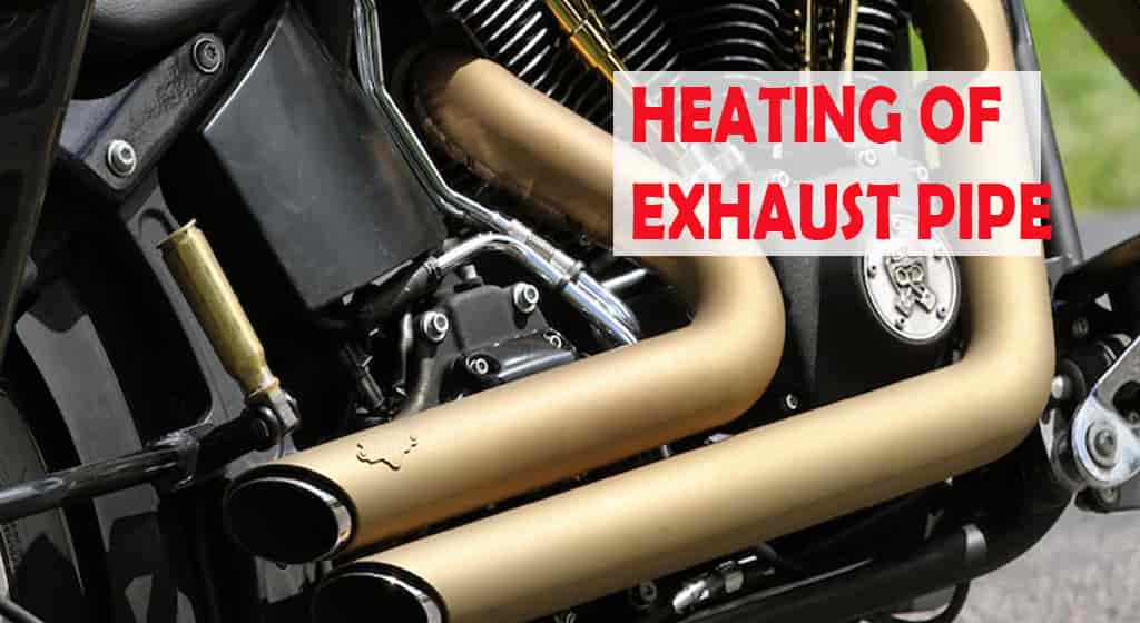 Exhaust pipes burn your legs problem solution Harley Bike